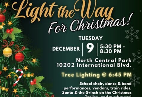 Light the way for christmas