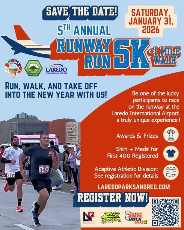 Runway Run 5k l mile walk