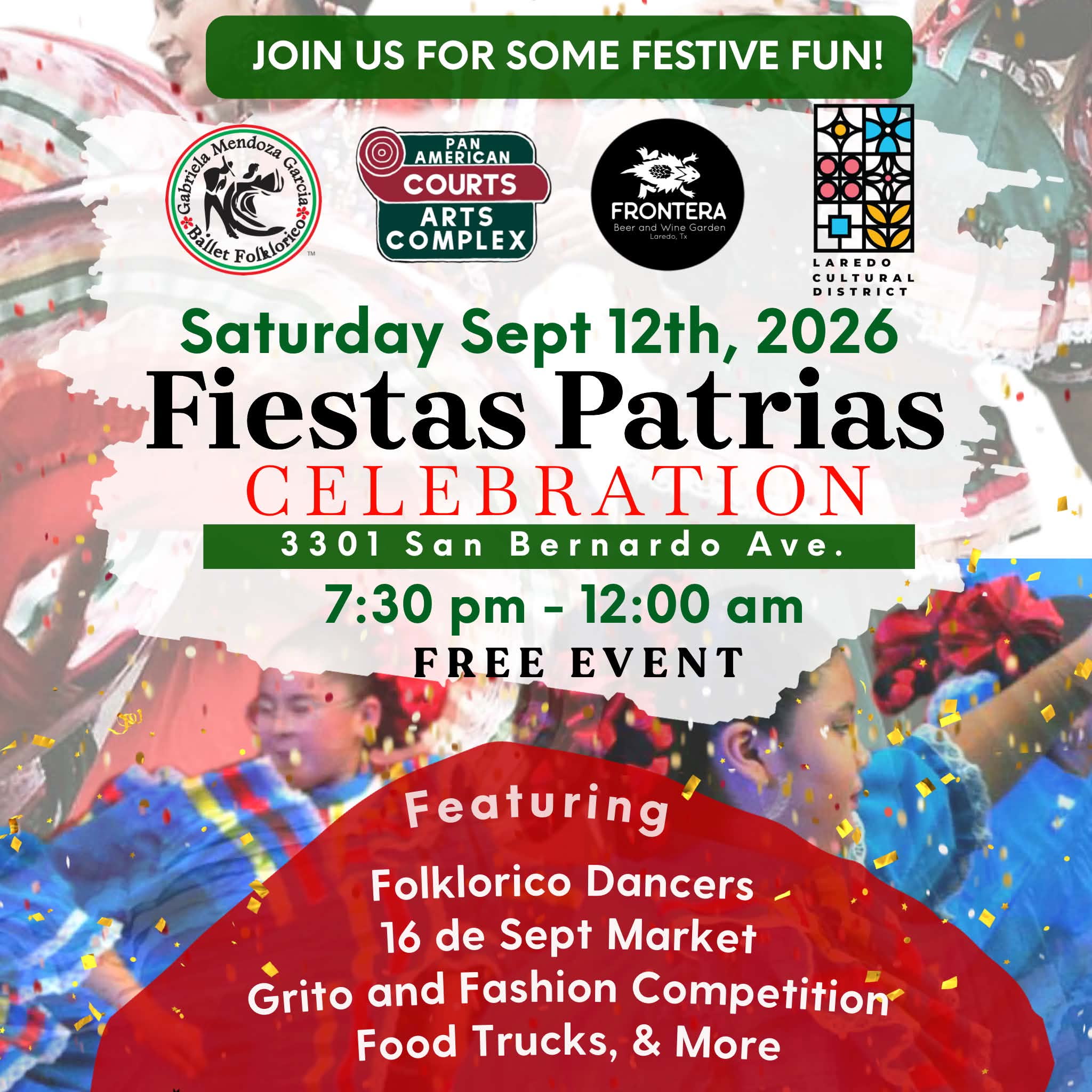 fiestas patrias flyer